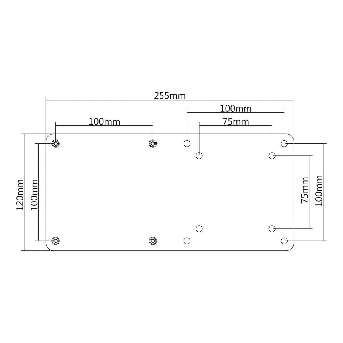 Nosilec za TV Aisens MPC01-055